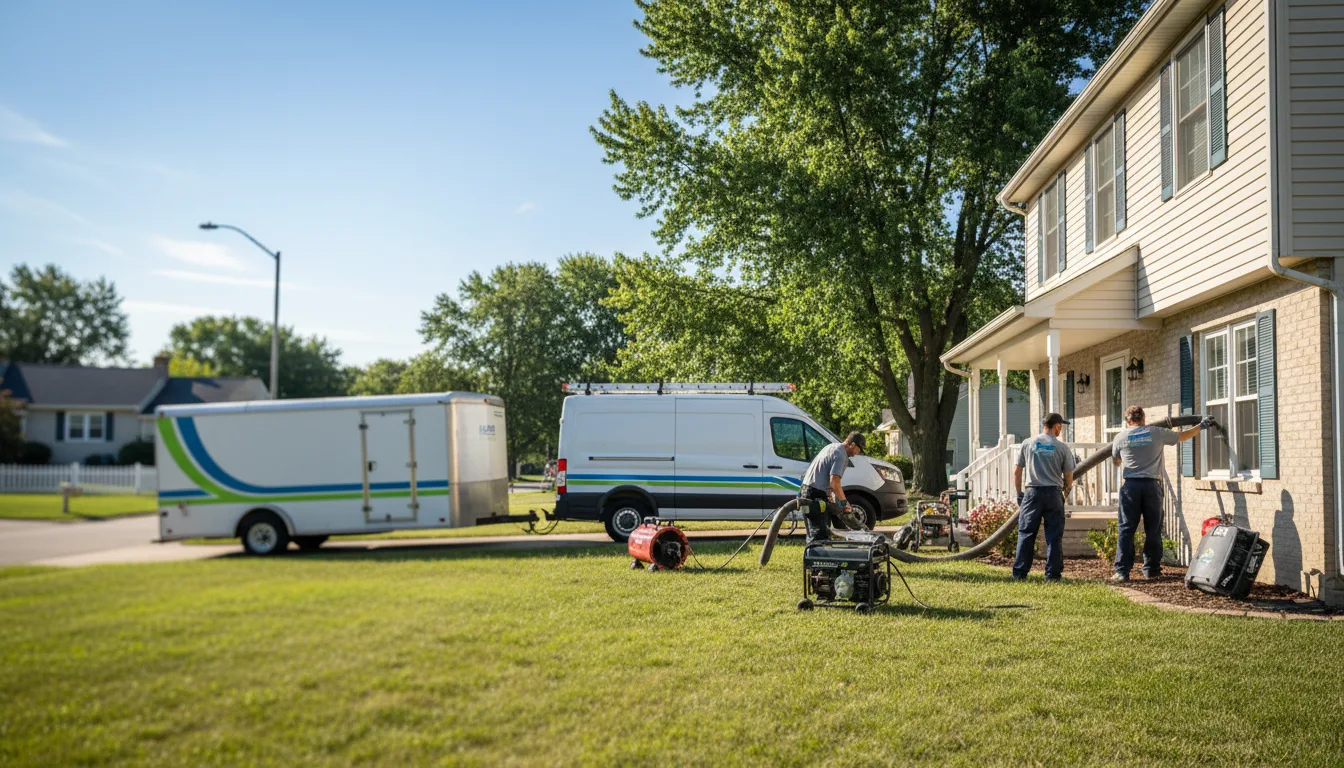 Flooded Basement Restoration And Cleanup With Repair in Sparkman, AR near me